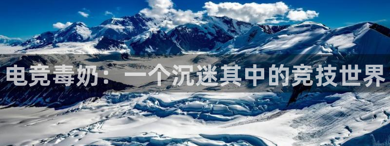 完美电竞账号：电竞毒奶：一个沉迷其中的竞技世界