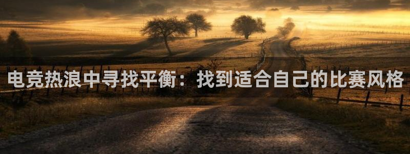 完美电竞官网：电竞热浪中寻找平衡：找到适合自己的比赛风格